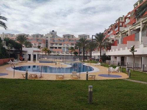 Inviting apartment in Vera with shared swimming pool
