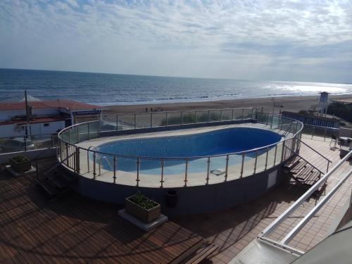 Islantilla primera linea de playa, piscina, parking