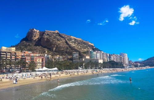 Jardín, Playa y Piscina