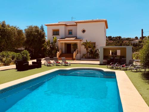 Javea Dream Luxury Villa With Pool, Lounge, Bbq