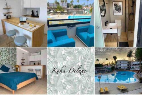 Koka Deluxe, Tropical-Chic design apartment