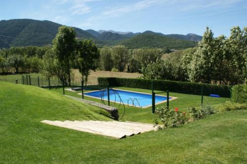 La casa de santa Cecilia Naturaleza, piscina y jardín