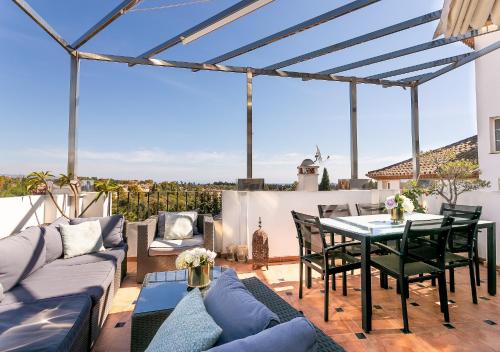 4 bedroom Holiday Penthouse near Puerto Banus, in Nueva Andalucia