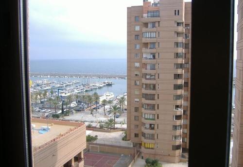 Las Palmeras marina view