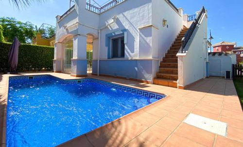 Lovely, Detached Villa With Private Pool, Heated If Required, & Sunny Garden On The Prestigious Mar Menor Golf Resort Ced19