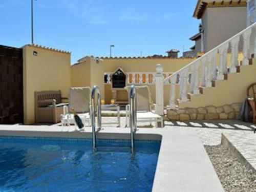 Lower Floor apartment with semi-private salt water pool