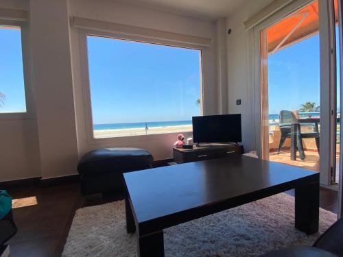 Apartamento en urb los lances en Tarifa con increíbles vistas en primera línea de playa