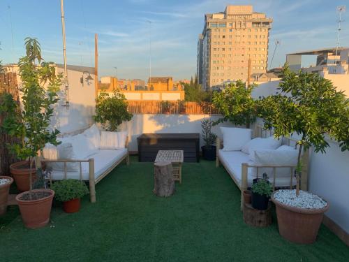 Luminoso apartamento con roof-top Privado en el corazón de San Bernardo