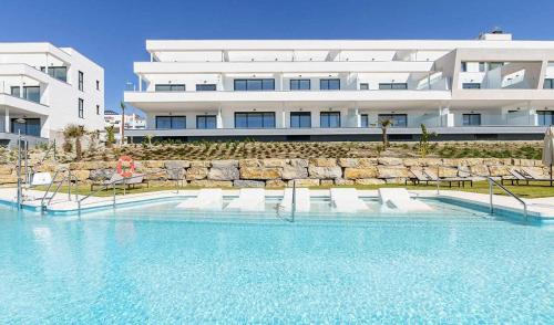 Modern penthouse with a fantastic view to the sea