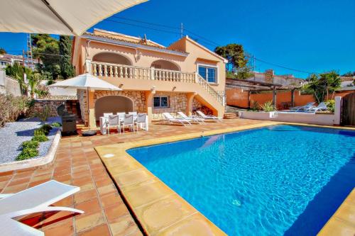 Naranja - sea view villa with private pool in Benissa