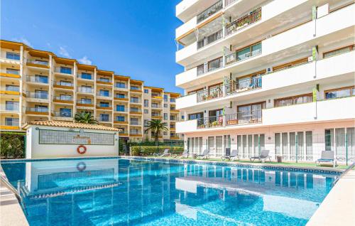 Nice apartment in Alcudia with Outdoor swimming pool, WiFi and 1 Bedrooms