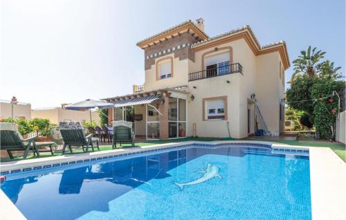 Nice home in Benajarafe w/ Outdoor swimming pool, WiFi and Outdoor swimming pool