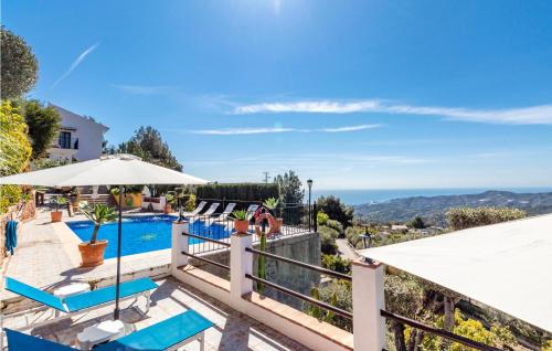 Nice home in Frigiliana with Outdoor swimming pool, WiFi and 7 Bedrooms