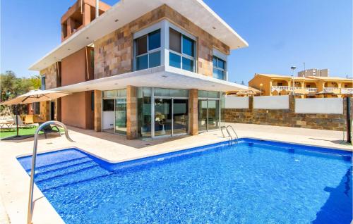 Nice home in La Manga with Outdoor swimming pool, Private swimming pool and 4 Bedrooms