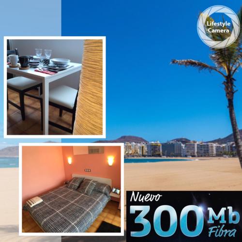 Playa Canteras, Exterior, Junto a la playa + Wifi