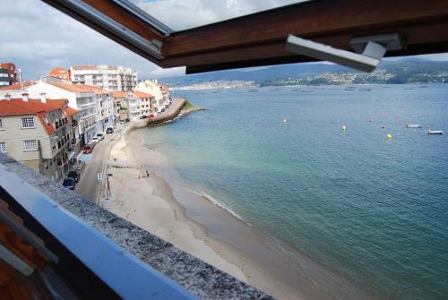 Playa de Raxó, al lado de Sanxenxo