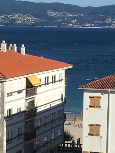 Playa Silgar en Galicia