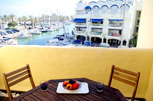 Puerto Marina waterfront apartment