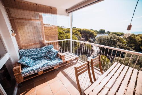 Romantic apartment with sea views in Platja d Aro