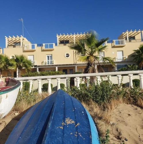 Un dormitorio en la playa