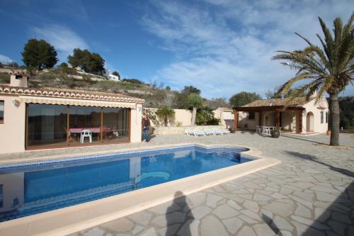Santa Ana - pretty holiday property with garden and private pool in Benissa