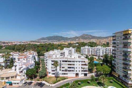 Central panoramic view seaside studio apartment