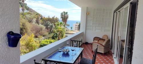 Seaview apartment in Cotobro, Almuñécar