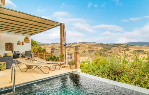 Stunning home in Montecorto with Outdoor swimming pool, WiFi and 2 Bedrooms