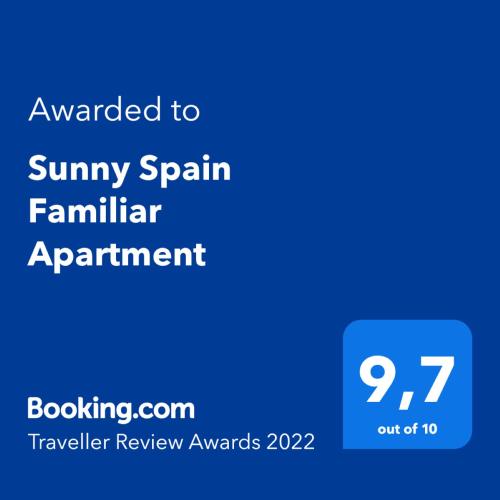 Sunny Spain Familiar Apartment