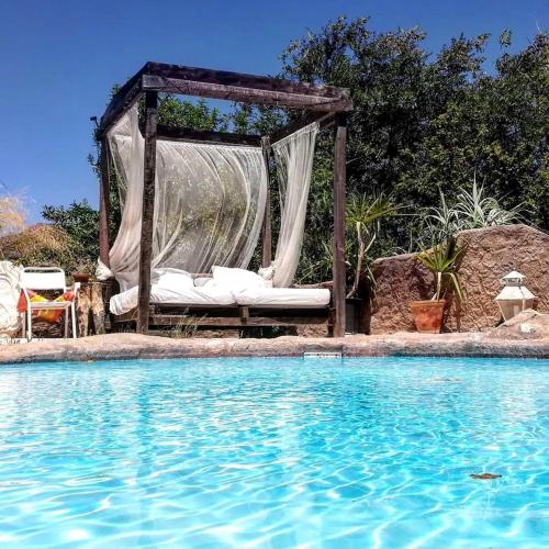 3 bedrooms villa with private pool jacuzzi and enclosed garden at Loja