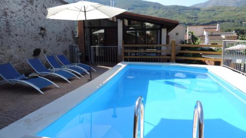 5 bedrooms villa with private pool enclosed garden and wifi at Jerte