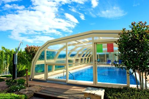 7 bedrooms villa with private pool jacuzzi and furnished terrace at Tornabous