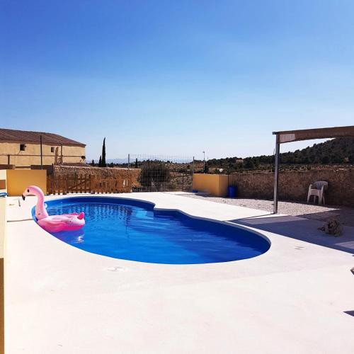 4 bedrooms villa with private pool enclosed garden and wifi at Zarzadilla de Totana