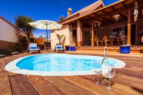 Villa Centrum Corralejo Beach private pool free wiffi