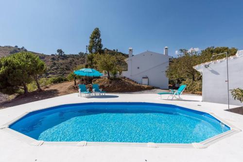 3 bedrooms villa with sea view private pool and furnished terrace at Competa