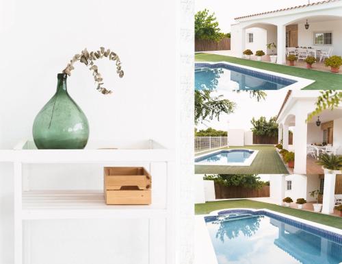 Villa mediterránea en Peñíscola con piscina privada