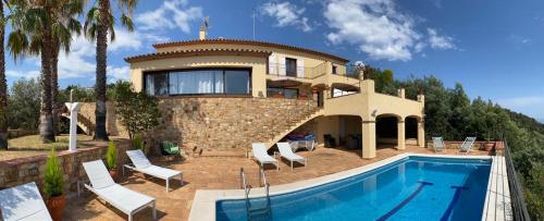 Villa with seaview at Platja d Aro 11p