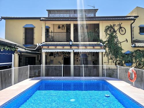 7 bedrooms villa with private pool furnished terrace and wifi at Palenciana