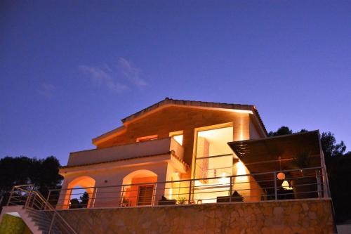 Villa Sitges Arhat 10 Minutes Drive From Sitges Amaizing View On Garraf Park Ac Calm Area Desigh & Comodity