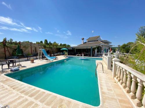 2 bedrooms villa with private pool furnished terrace and wifi at Turis
