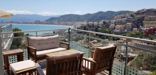 Villa with magnificants sea views on Cullera bay.