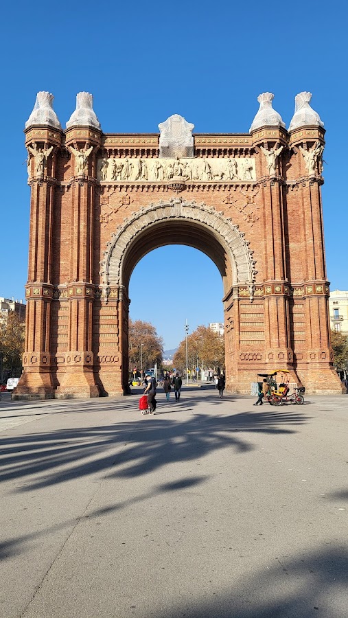 Arco De Triunfo De Barcelona