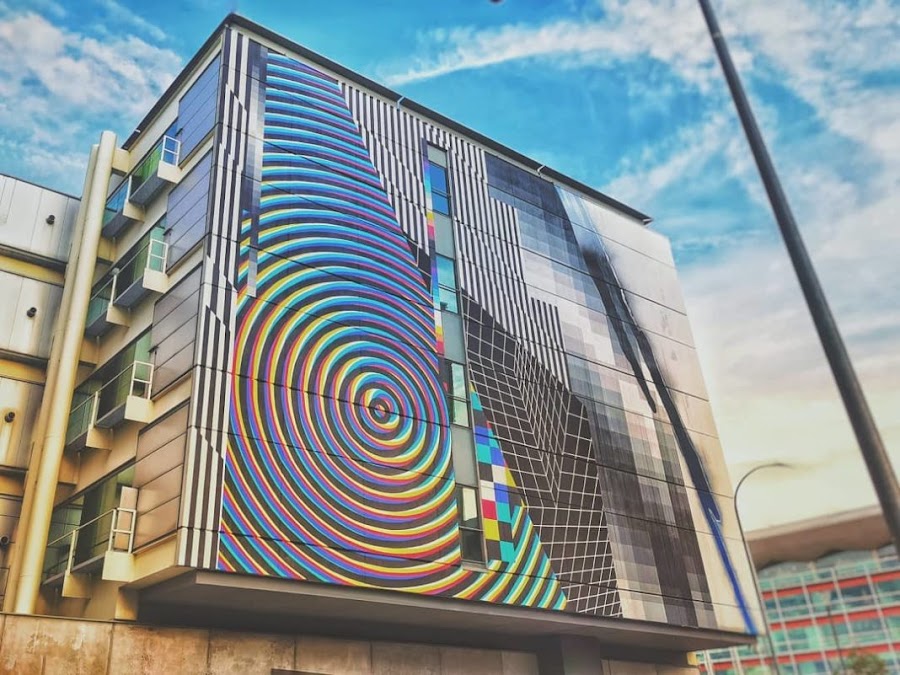 Mural De Felipe Pantone De Fuenlabrada