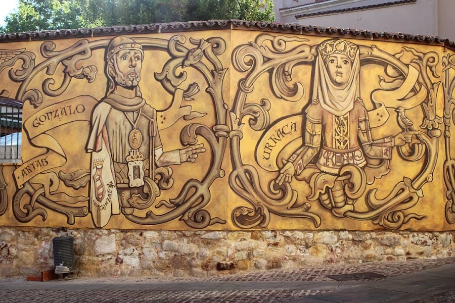 Mural Sobre El Cerco De Zamora